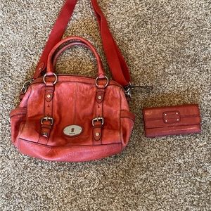 Fossil purse and wallet